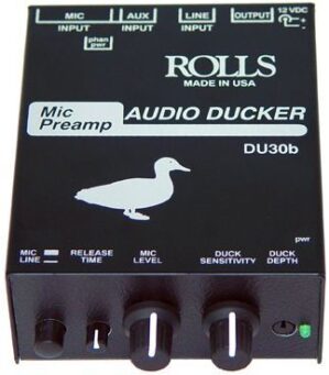 ROLLS DU-30B Preamp, Talkover, Ducker