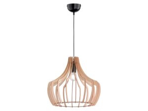 Reality Leuchten Pendelleuchte WOOD (Ø 44 cm)