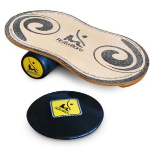 RollerBone Balance-Board-Set "1.0 Pro mit Softpad"