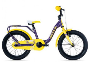 SCool niXe alloy 16-1 | purple metallic/yellow | 24 cm | Fahrräder