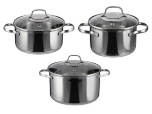 SILVERCREST® Topf-Set, 3 Stück