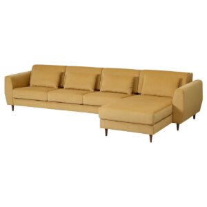 SLATORP 4er-Sofa mit Récamiere