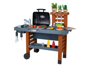 SMOBY Outdoor Gartenspielküche, mit Grill, Fritteuse u.v.m.
