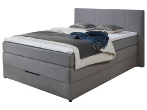 SUN GARDEN Boxspringbett Broome (kieselgrau)""