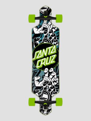 Santa Cruz Handled Dot Drop Thru 9" Cruiser multicolored