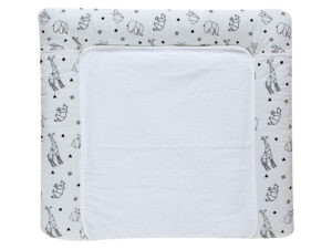 Schardt Wickelauflage mit Frotteebezug (Origami schwarz)