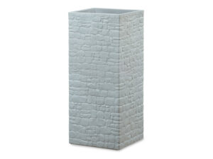 Scheurich Hochgefäß "Muretto", Kunststoff, quadratisch (Stony Grey, Höhe 60 cm)