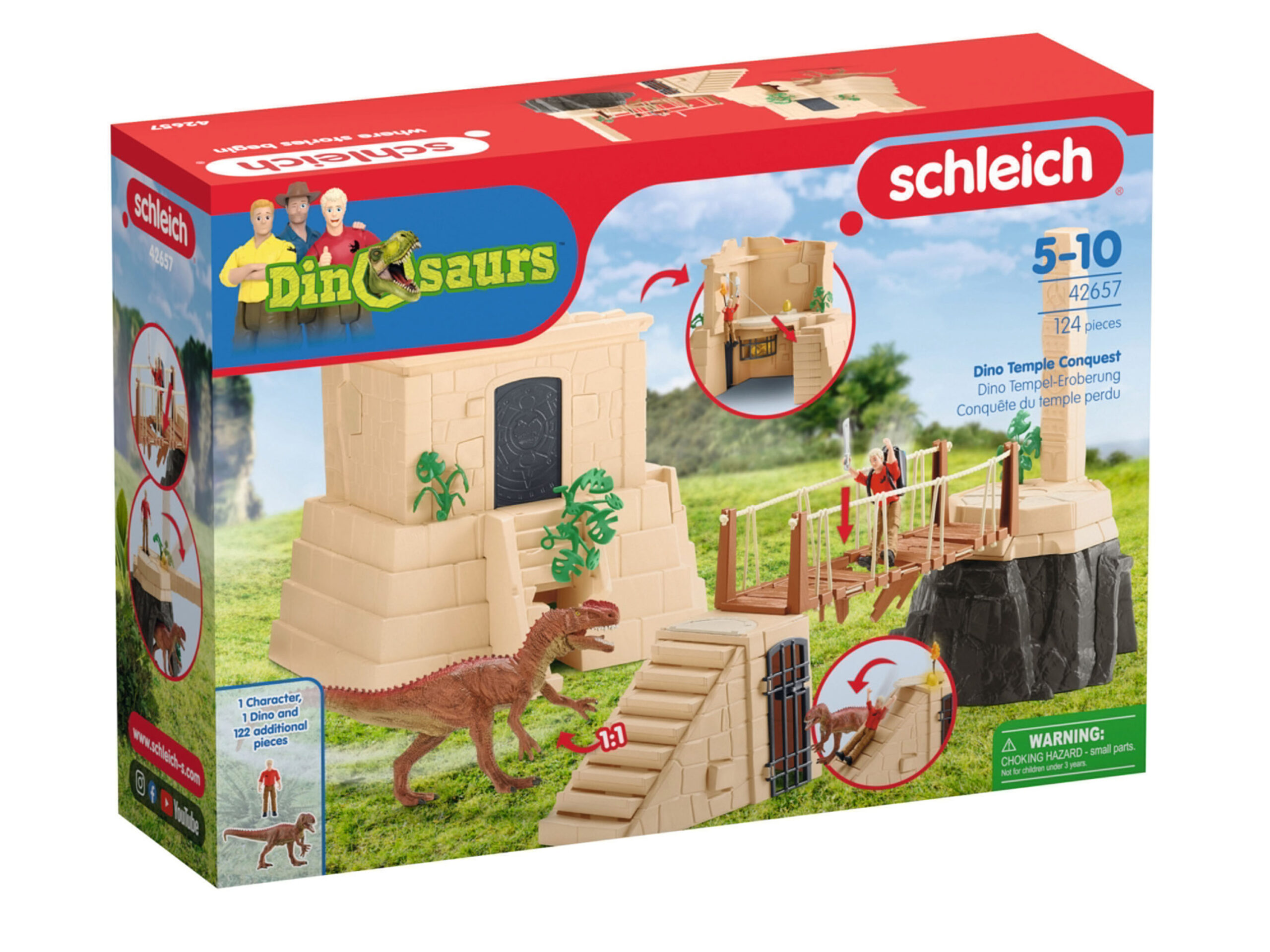 Schleich 42657 "Abenteuer im Dino Tempel"""