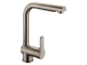 Schütte Küchenarmatur London ausziehbar (Edelstahl-Optik)