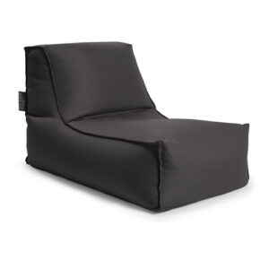 Sitting Point Sitzsack "Roll KORFU", anthrazit, BxHxT: 65 x 100 x 65 cm - schwarz