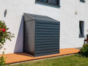 Spacemaker USA Metallgerätehaus für Hauswand (124x203x208cm)