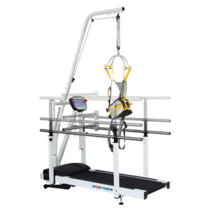 Sport-Thieme Laufband "T2500 MED", Höhenverstellbare Handläufe + Galgen