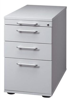 Standcontainer Belo H720-760xB428xT800mm, Ahorndekor 2Schubl.,1Hängeregistratur