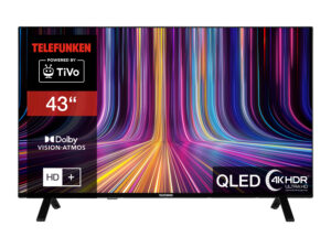 TELEFUNKEN Fernseher QUTO750S QLED TiVo Smart TV 4K UHD (43 Zoll)