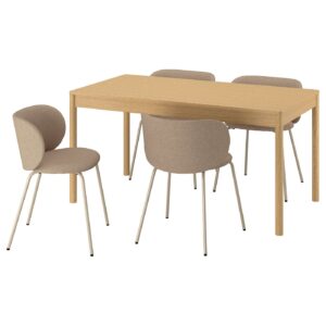 TONSTAD / KRYLBO Tisch und 4 Stühle