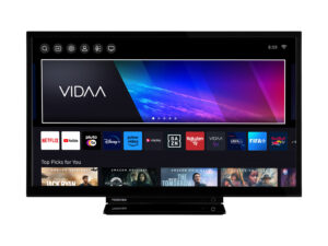 TOSHIBA "24WV3463DAZ" Fernseher 24 Zoll Smart TV - VIDAA TV, HD-Ready, HDR, Triple-Tuner