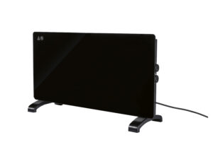 TRONIC® Glas-Wärmekonvektor "TGH 2000 B4" (Schwarz)