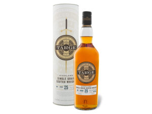 The Targe Highland Single Grain Scotch Whisky 25 Jahre mit Geschenkbox 44% Vol