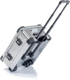 Transportbox Außen-L550xB400xH233mm, 28l Alu.m.Stapelecken