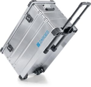 Transportbox Außen-L800xB400xH455mm, 99l Alu.m.Stapelecken