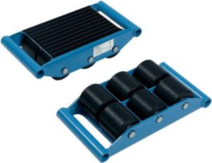 Transportroller Trgf.6 t, Nylon-Bereifung L260xB200mm STA brillantblau