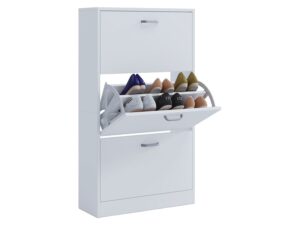 VCM Schuhschrank Sipos (Weiß, L)