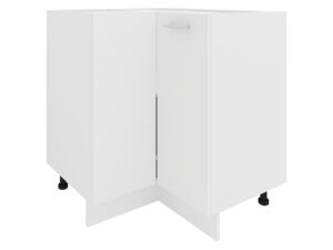 VCM Unterschrank/Frontblende Esilo (Eckschrank, Weiß/Weiß, 1 Tür)