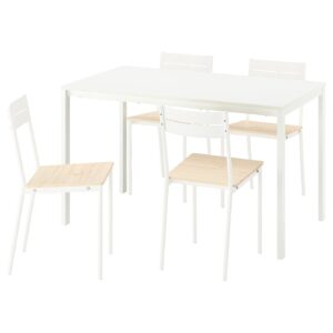 VIHALS / BUSLÄTT Tisch und 4 Stühle