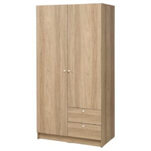 VILHATTEN Kleiderschrank m 2 Türen+2Schubl.
