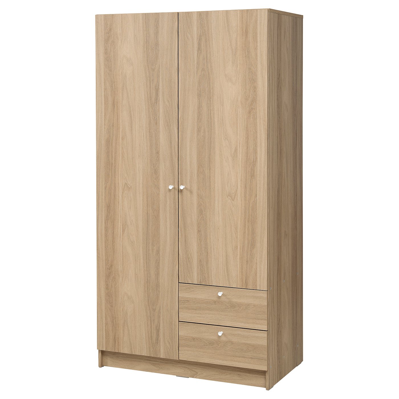 VILHATTEN Kleiderschrank m 2 Türen+2Schubl.