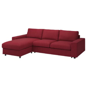 VIMLE 3er-Bettsofa mit Récamiere