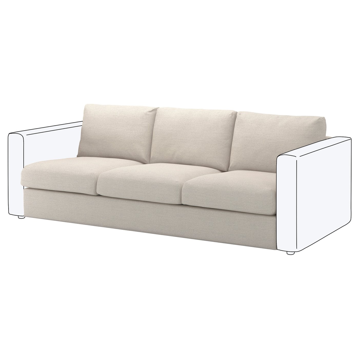 VIMLE Bezug Sitzelement 3