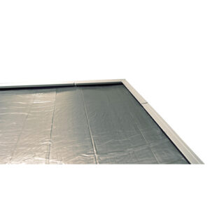 WEKA Dachbahn 3 Rollen á 5 m², silbergrau - silberfarben