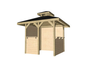 WEKA Holzpavillon mit Tresen (Style A)