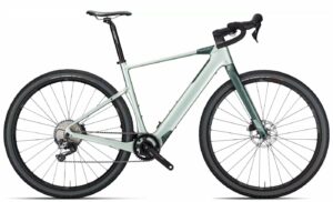 Wilier ADLAR HYBRID GRX 1X12 TQ 966H - 28 Zoll 360Wh 12K Diamant - Mint Green Matt