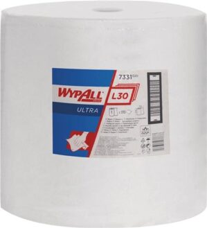 Wischtuch WYPALL L30 7331 - 140.6 QM, L380xB370ca.mm weiß 3-lagig 1000 Tü./Rl.