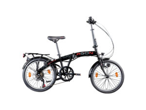 Zündapp Faltrad Parklane (Schwarz/Rot)