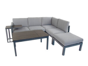 bellavista - Home & Garden® Alu-Lounge "Braga" inkl. Sitz- und Rückenkissen