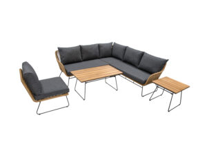 bellavista - Home & Garden® Lounge "Montreux", 4-teilig, inkl. Sitz- und Rückenkissen