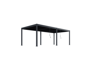 bellavista - Home & Garden® Pergola Pavillon Oasis (360 x 720 cm, Anthrazit)