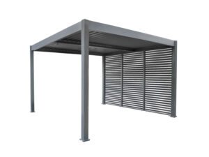 bellavista - Home & Garden® Sichtschutz-Lamellenelement Oasis (100 cm, Anthrazit)