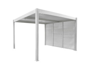 bellavista - Home & Garden® Sichtschutz-Lamellenelement Oasis (120 cm, Weiß)