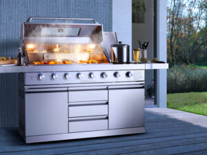 buschbeck Outdoorküche "Bristol", 6 + 2 Brenner, 31,2 kW