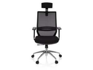 hjh OFFICE Bürostuhl / Drehstuhl PROFONDO PRO (Schwarz)