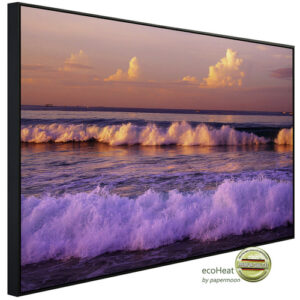 papermoon Infrarotheizung "EcoHeat - Rolling Tide", Matt-Effekt - bunt