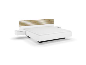 rauch BLUE Lamella Bettanlage Nati hängend (alpinweiß, , Abs. Dekor-Druck, 180 x 200 cm (BxH))