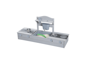 roba Balkonsandkasten mit Matschküche, 2in1