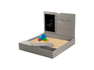 roba Sandkasten mit Deckel, Tafel und Haken