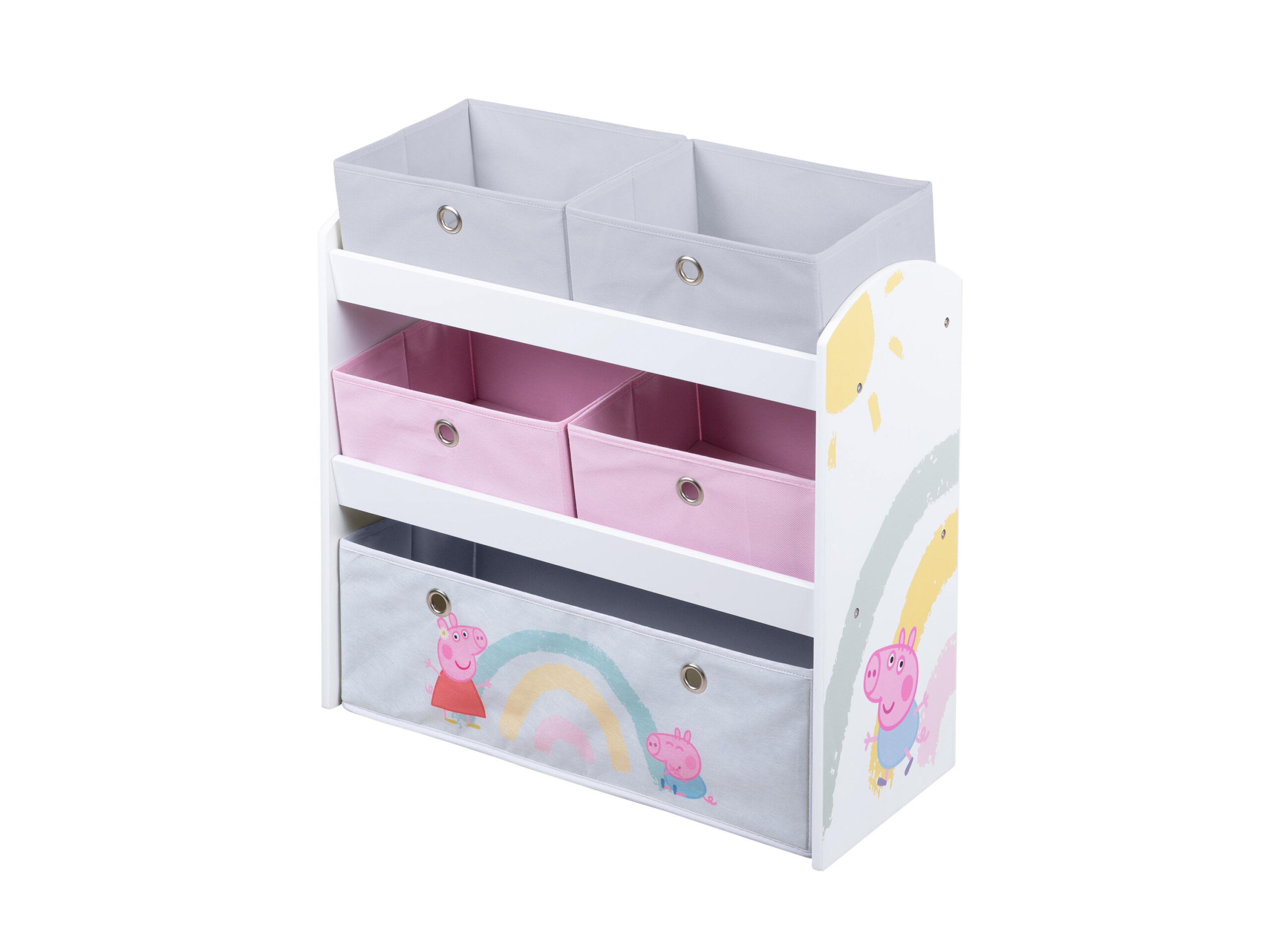 roba Spielregal "Peppa Pig", mit Stoffboxen