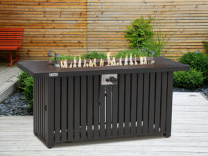 tepro Gasfeuerstelle "Topeka XL", 17 kW, B 136 x H 63,5 x T 56 cm